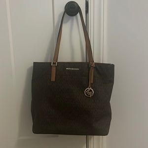 Dark brown/brown Michael Kors bag